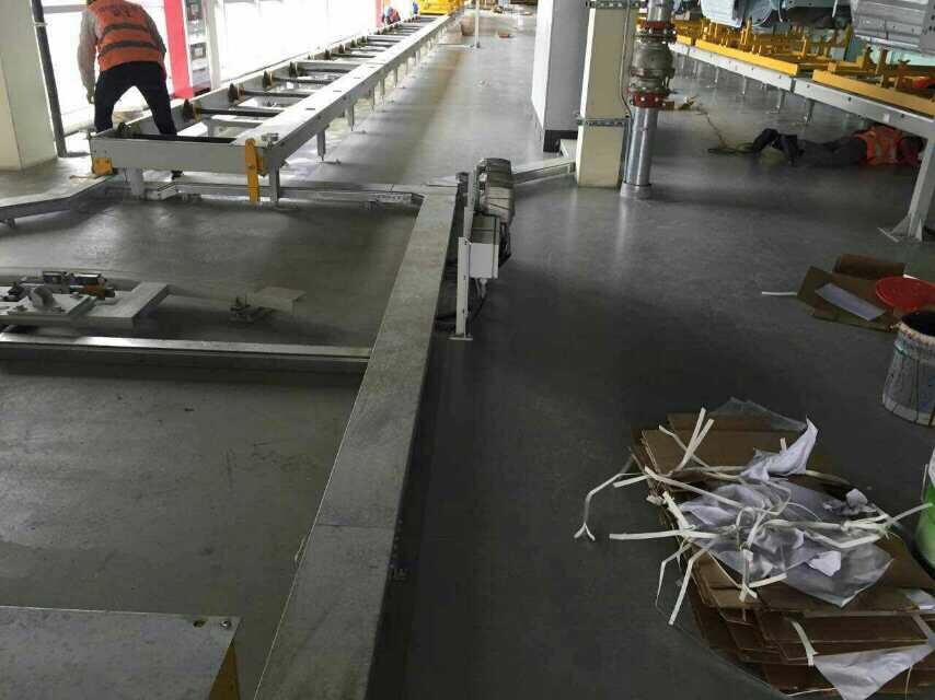捷豹路虎-騰方工廠(chǎng)車(chē)間PVC地板