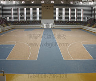 籃球PVC塑膠運動地板，讓你體驗NBA籃球賽場