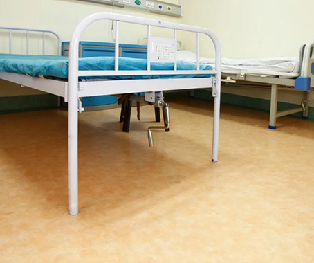 醫(yī)用pvc塑膠地板廠家，認準產品通過34項檢測的無錫騰方